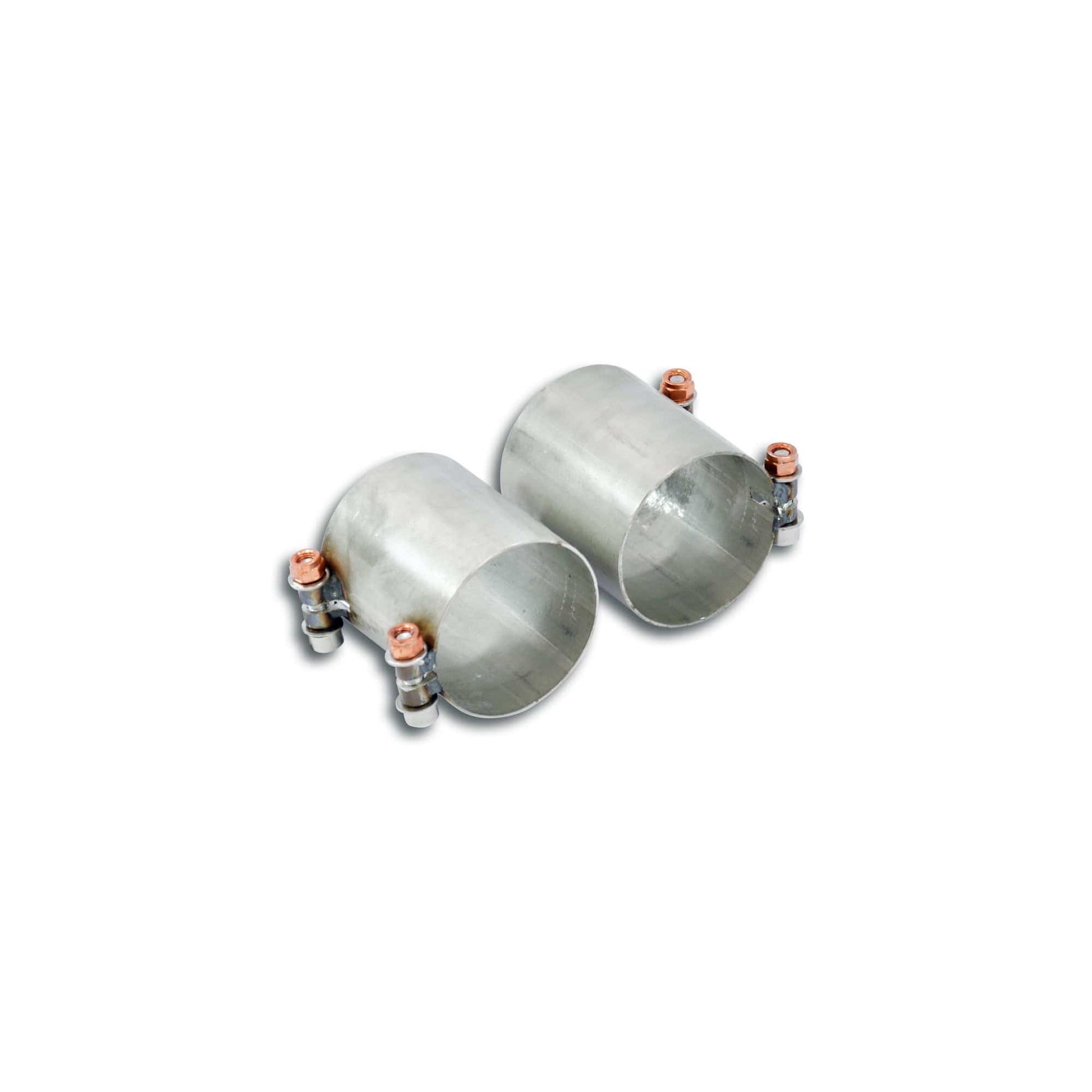 Supersprint Porsche 536 Cayenne Coupe Turbo Connecting Sleeve Pipes Kit - ML Performance UK