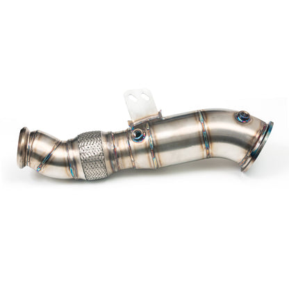 Cobra Exhaust Toyota GR Supra (A90 Mk5) Front Downpipe Sports Cat/De-Cat Performance Exhaust | ML Performance EU Car Parts