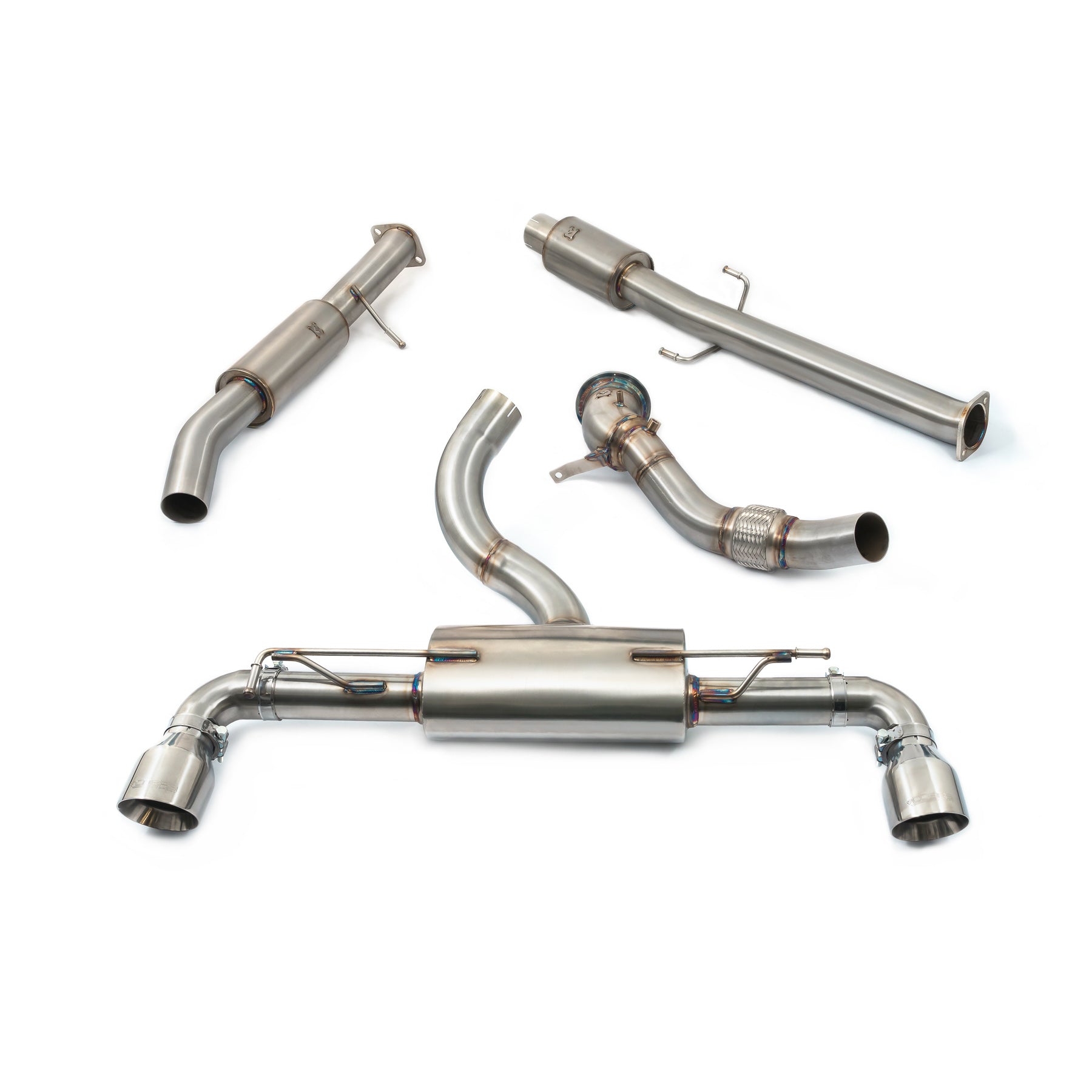 Cobra Exhaust Toyota GR Yaris 1.6 De-Cat Turbo Back Performance Exhaust | ML Performance EU Car Parts