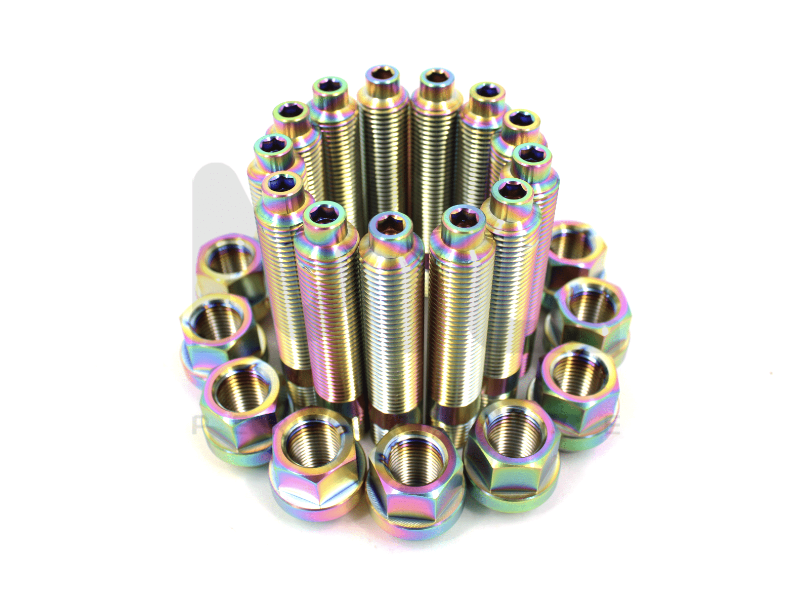 VTT M14/M12 Titanium Wheel Stud Kit - ML Performance UK
