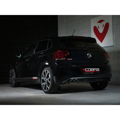 Cobra Exhaust VW Polo GTI (AW) Mk6 2.0 TSI (19-21) Venom Turbo Back Performance Exhaust