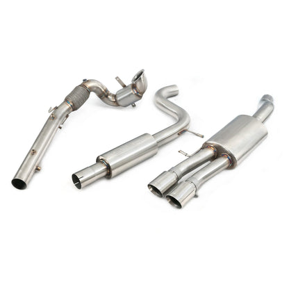 Cobra Exhaust VW Polo GTI (AW) Mk6 2.0 TSI (19-21) Turbo Back Performance Exhaust | ML Performance EU Car Parts