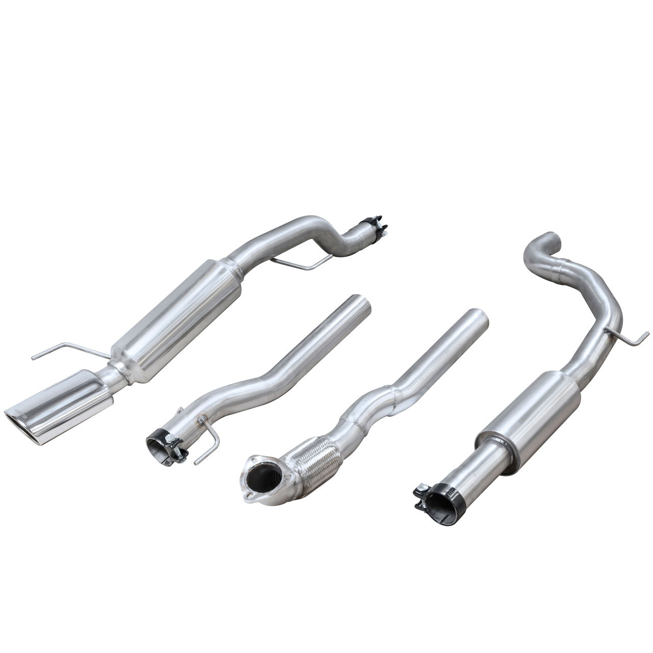 Cobra Exhaust Vauxhall Corsa E 1.0 Turbo (15-19) Cat Back Performance Exhaust | ML Performance EU Car Parts