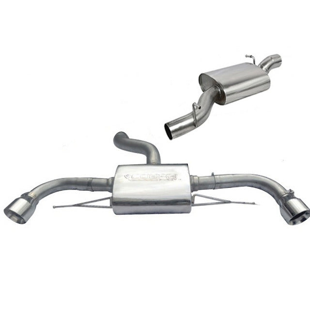Cobra Exhaust Audi TT (Mk2) 3.2 V6 Coupe (2007-11) Cat Back Performance Exhaust | ML Performance EU Car Parts