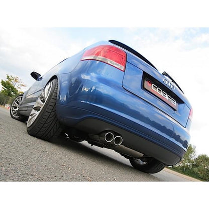 Cobra Exhaust Audi A3 (8P) 2.0 TFSI 2WD (3 Door) Turbo Back Performance Exhaust