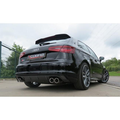 Cobra Exhaust Audi S3 (8V) 3 Door (Non-Valved) (13-17) Cat Back Performance Exhaust