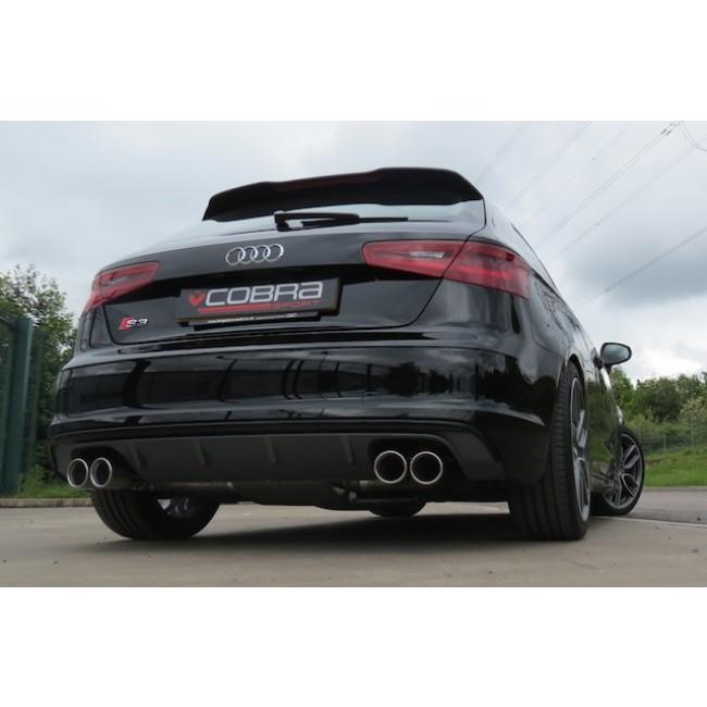 Cobra Exhaust Audi S3 (8V) 3 Door (Non-Valved) (13-17) Turbo Back Performance Exhaust