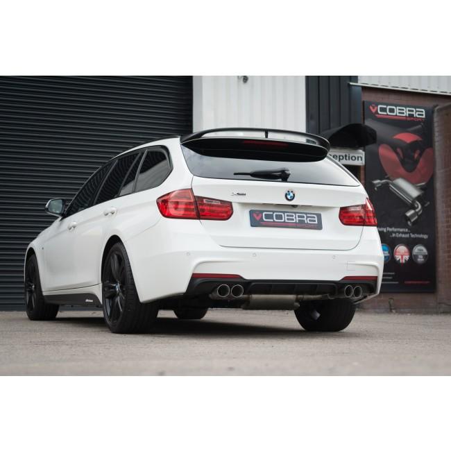Cobra Exhaust BMW 335D (F30/F31) Quad Exit M3 Style Exhaust Conversion