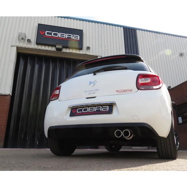 Cobra Exhaust Citroen DS3 1.6 THP Cat Back Performance Exhaust