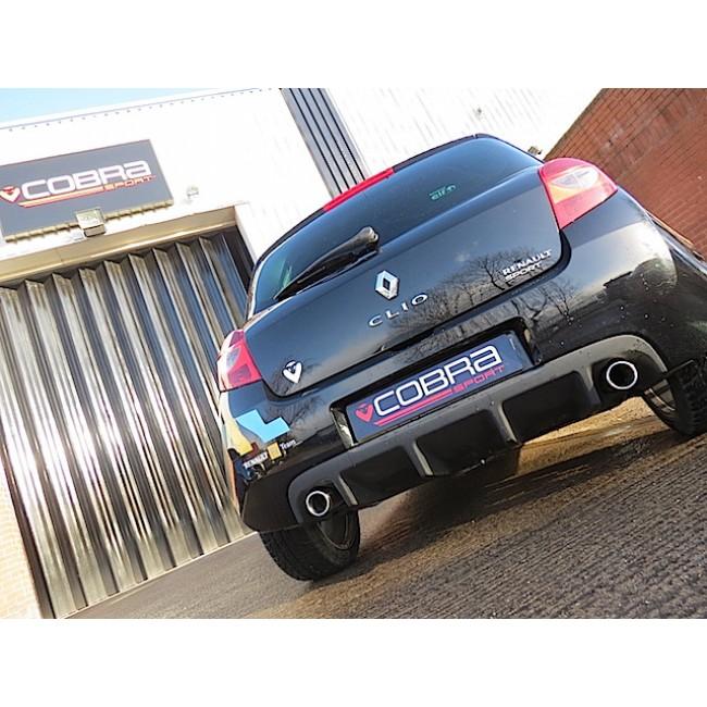 Cobra Exhaust Renault Clio RS 197 (06-09) Cat Back Performance Exhaust