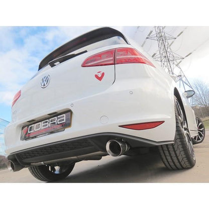 Cobra Exhaust VW Golf GTD (Mk7) 2.0 TDI (5G) (14-17) GTI Style Cat Back Performance Exhaust