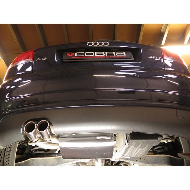 Cobra Exhaust Audi A3 (8P) 2.0 TFSI Quattro (3 Door) Turbo Back Performance Exhaust