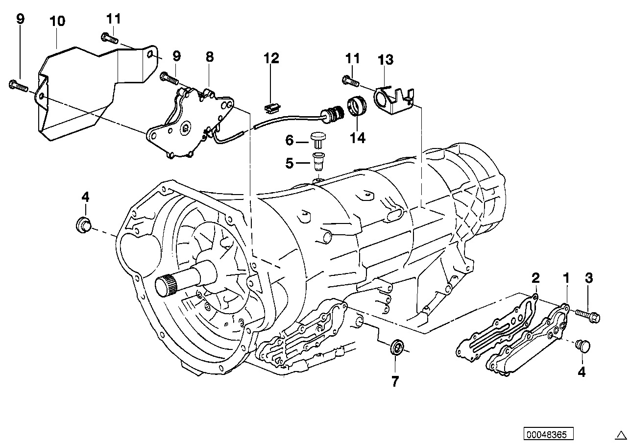Genuine BMW 24101422153 E38 E31 E39 Covering Plate (Inc. 740iL, 750iLS & 750iLP) | ML Performance EU EU Car Parts
