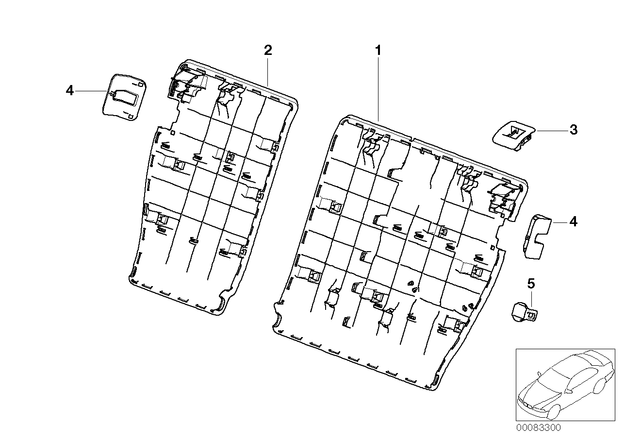Genuine BMW 52207027582 E46 E83 Trim Panel Clip (Inc. X3 & 325ti) | ML Performance EU EU Car Parts