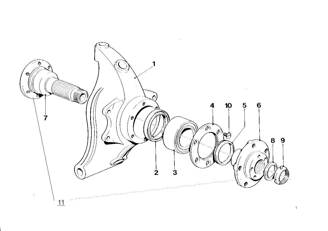 Genuine BMW 33412160048 E26 Lock Ring M 35X1,5 (Inc.  & M1) | ML Performance EU Car Parts