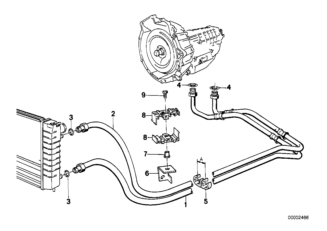 Genuine BMW 17221712690 E30 Oil Cooling Pipe Outlet (Inc. 316i & 318i) | ML Performance EU EU Car Parts