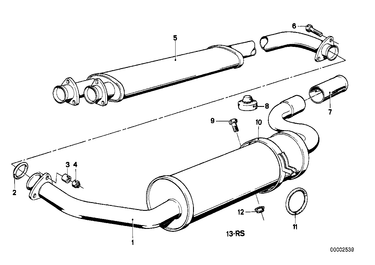 Genuine BMW 18211175763 E21 Set Mounting Parts (Inc. 320) | ML Performance EU EU Car Parts