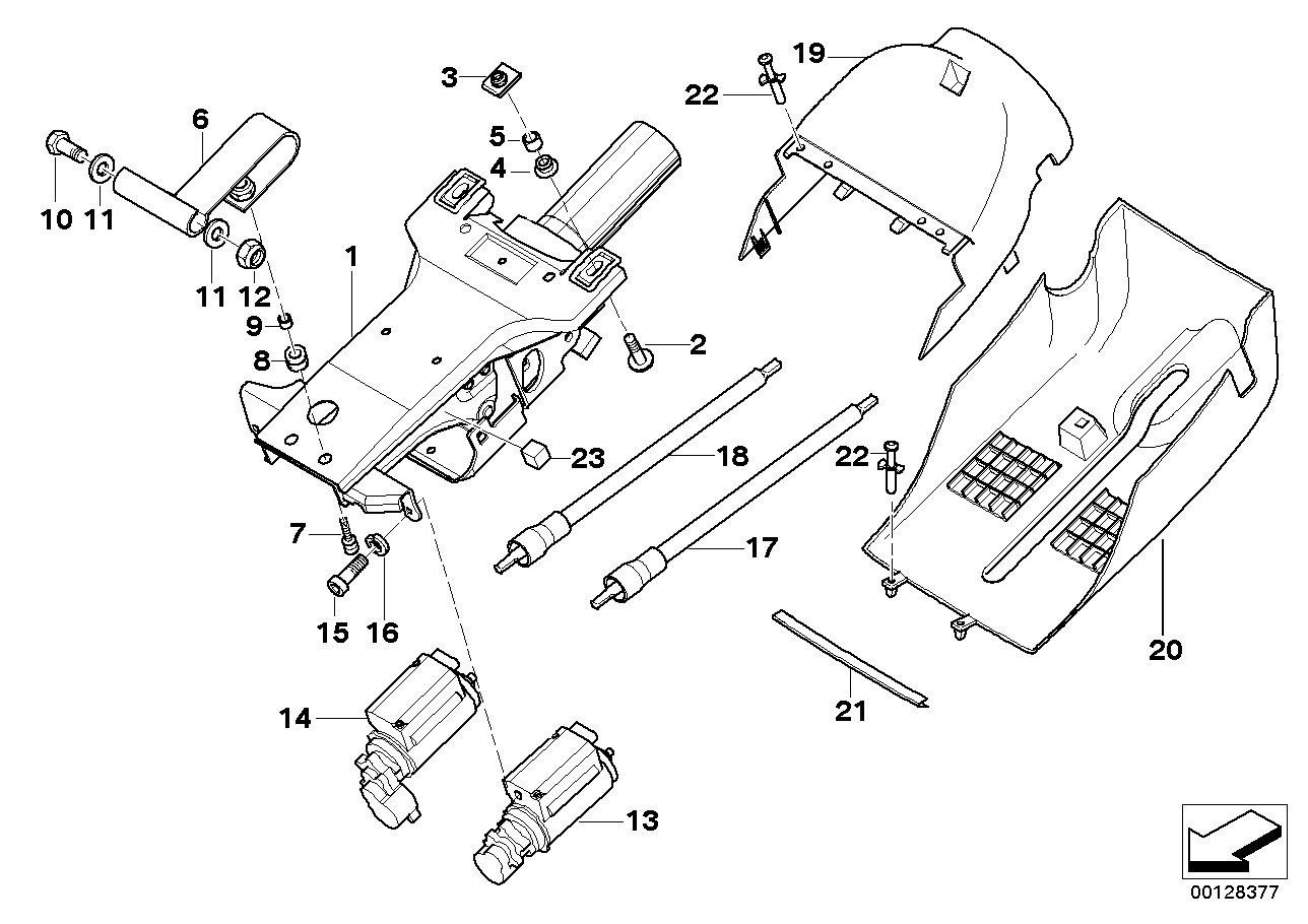 Genuine BMW 32312698377 E39 Trim Panel Upper Part (Inc. M5) | ML Performance EU EU Car Parts