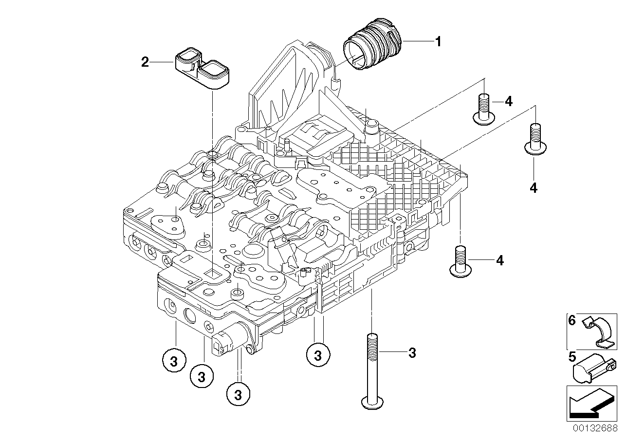 Genuine BMW 24347588759 E60 E91 E64 Adapter (Inc. 525xi, 120d & 320i) | ML Performance EU EU Car Parts