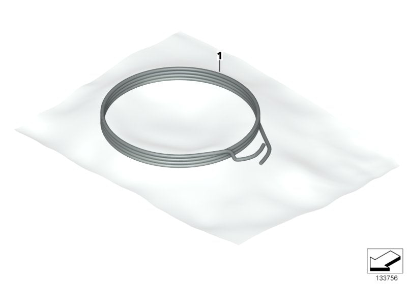 Genuine BMW 61121391693 E38 E21 Cable Blue-Yellow 1,00 mm? (Inc. X1 20d, 740LeX & X4 25dX) | ML Performance EU EU Car Parts