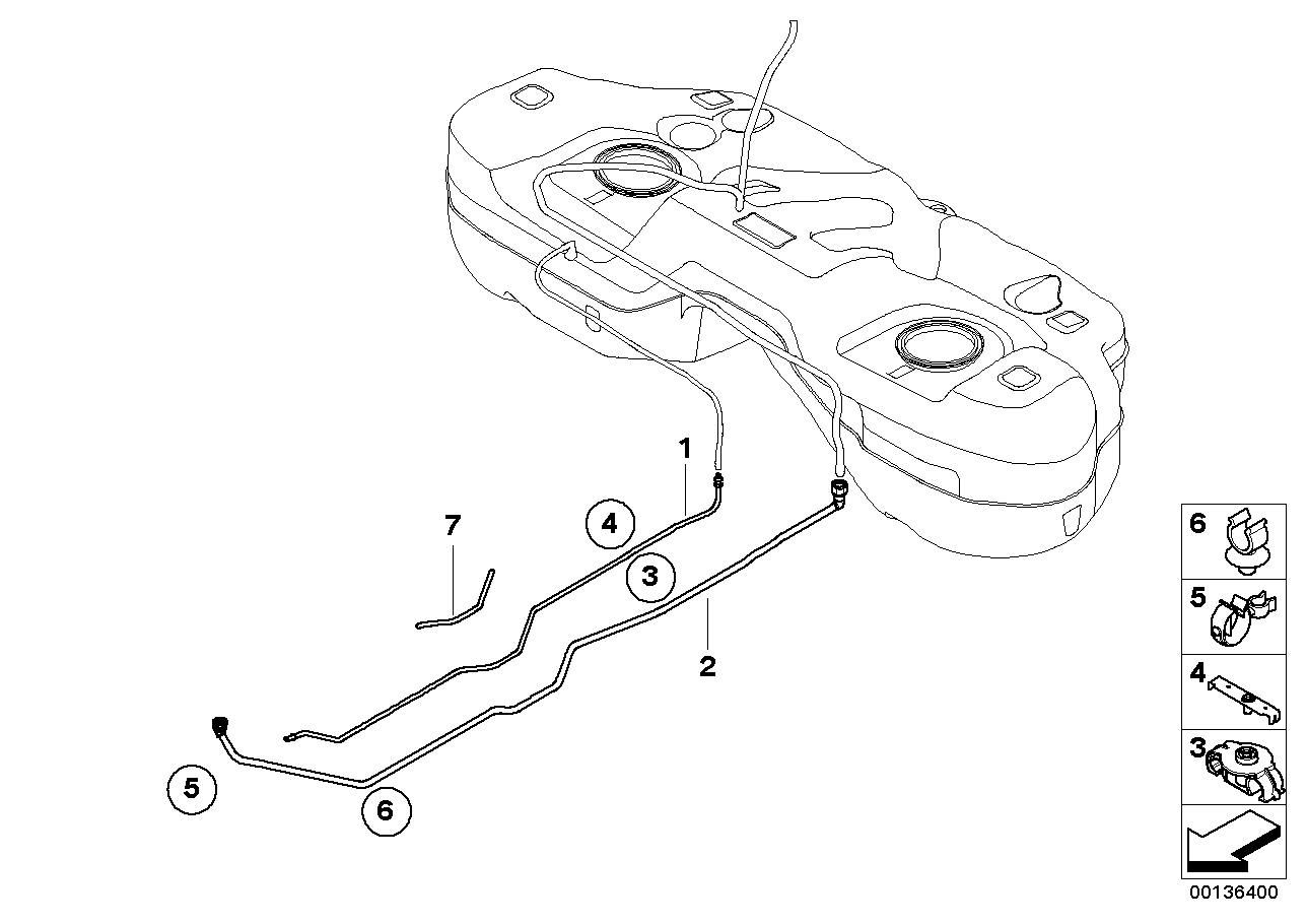 Genuine BMW 16137162921 E83 Hose Clamp (Inc. X3) | ML Performance EU EU Car Parts