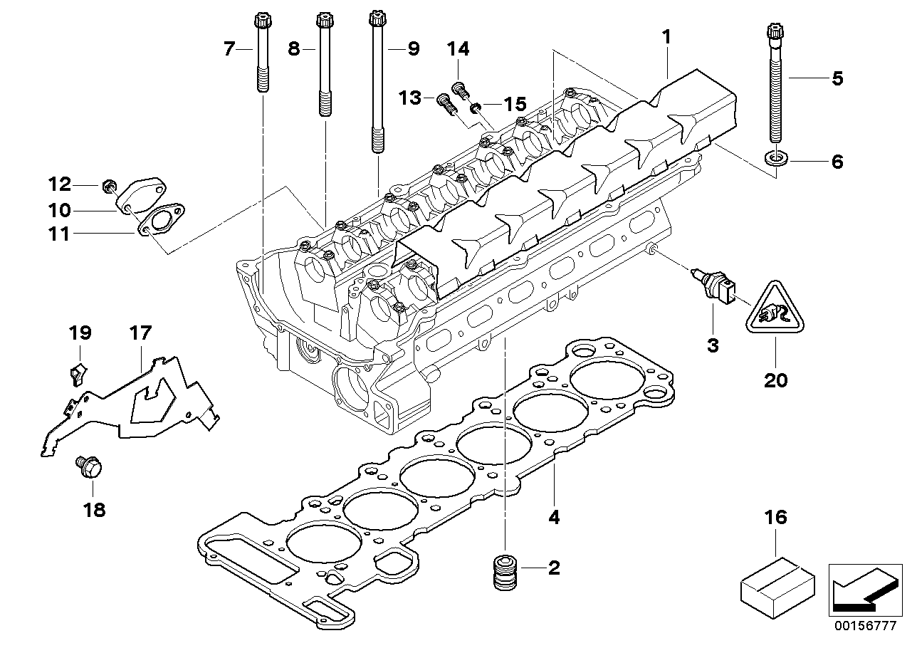 Genuine BMW 12521436031 E60 E46 E83 Bracket, Cable Harness Transmission (Inc. 330xi, X3 3.0i & Z3 2.5i) | ML Performance EU EU Car Parts