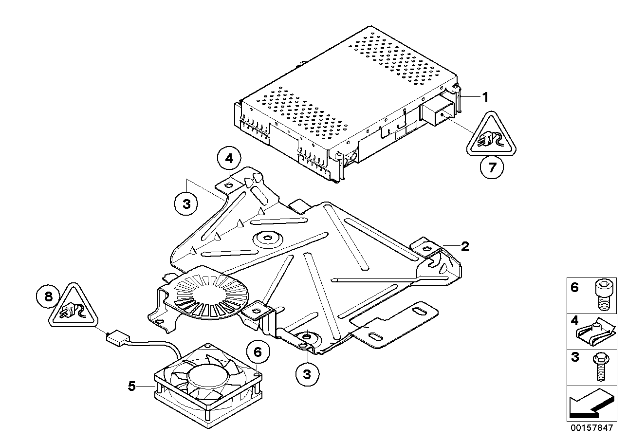 Genuine BMW 65129278266 E91 E93 E90 Satellite- Radio (Inc. 535xi, 128i & 528i)