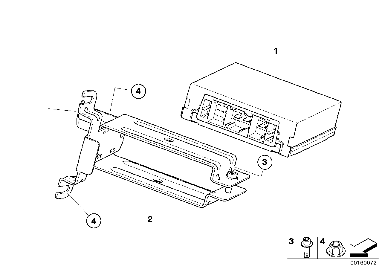 Genuine BMW 24608631833 Exch. Basic Control Unit Egs GSAW56 (Inc. Cooper, Cooper D ALL4 2.0 & Cooper S ALL4) | ML Performance EU EU Car Parts