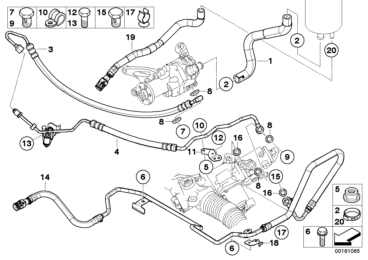 Genuine BMW 32416777408 E60 Expansion Hose Section 2 (Inc. 535i) | ML Performance EU EU Car Parts