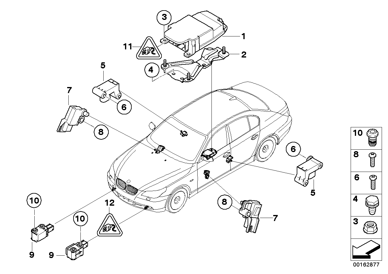 Genuine BMW 61136939878 E60 E63 E86 Protective Cap, Uncoded 40 POL. (Inc. 650i, 635d & 525xi) | ML Performance EU EU Car Parts