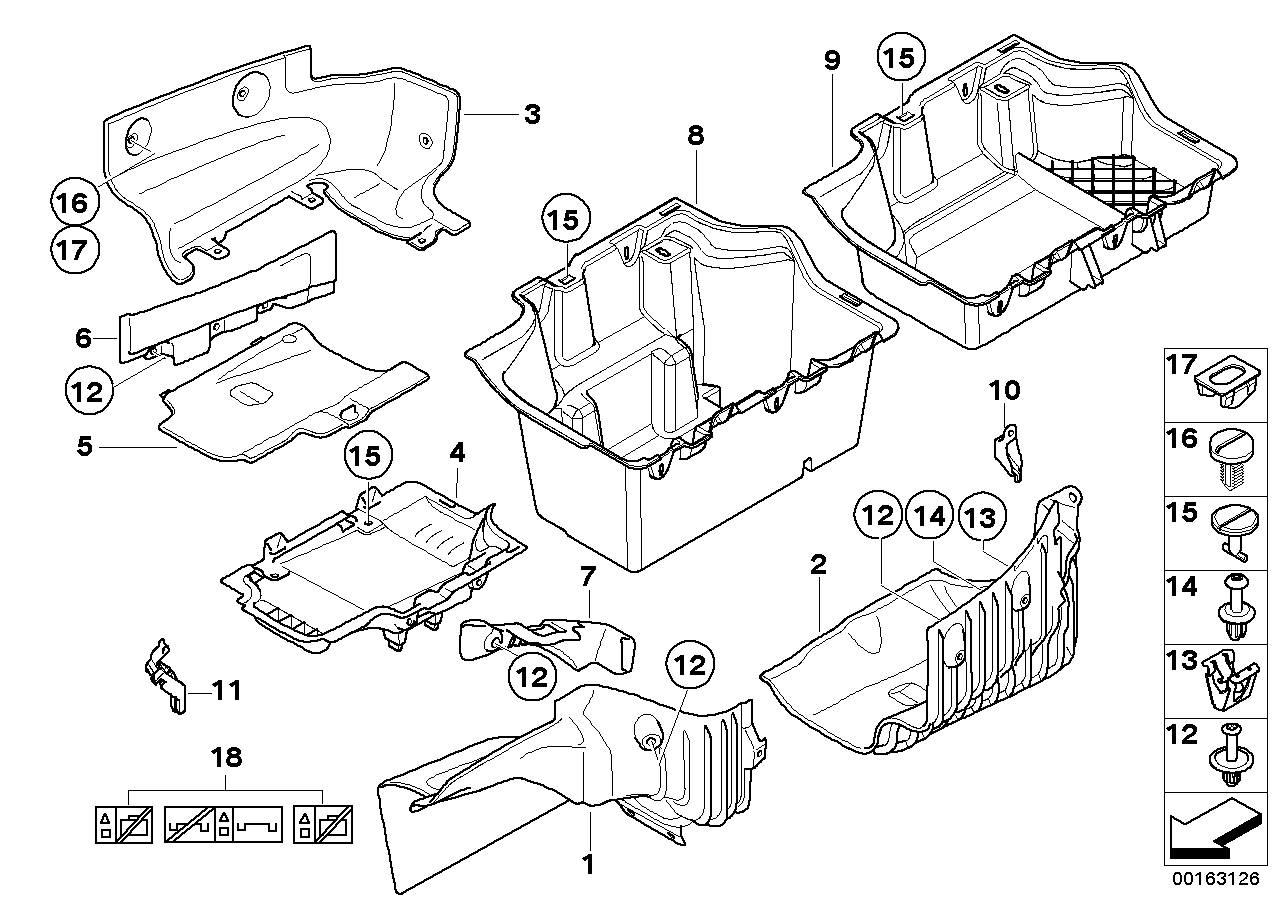 Genuine BMW 51477146541 E93 Covering Left (Inc. 320d, 335i & 330d) | ML Performance EU EU Car Parts
