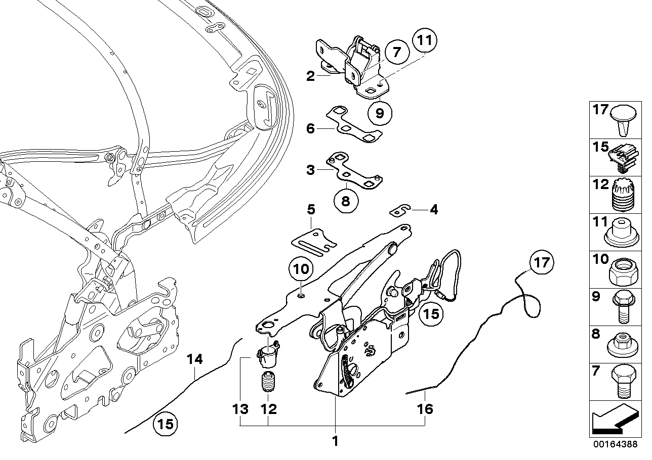 Genuine BMW 41007199111 E88 Gasket Left (Inc. 123d, 120i & 125i) | ML Performance EU EU Car Parts
