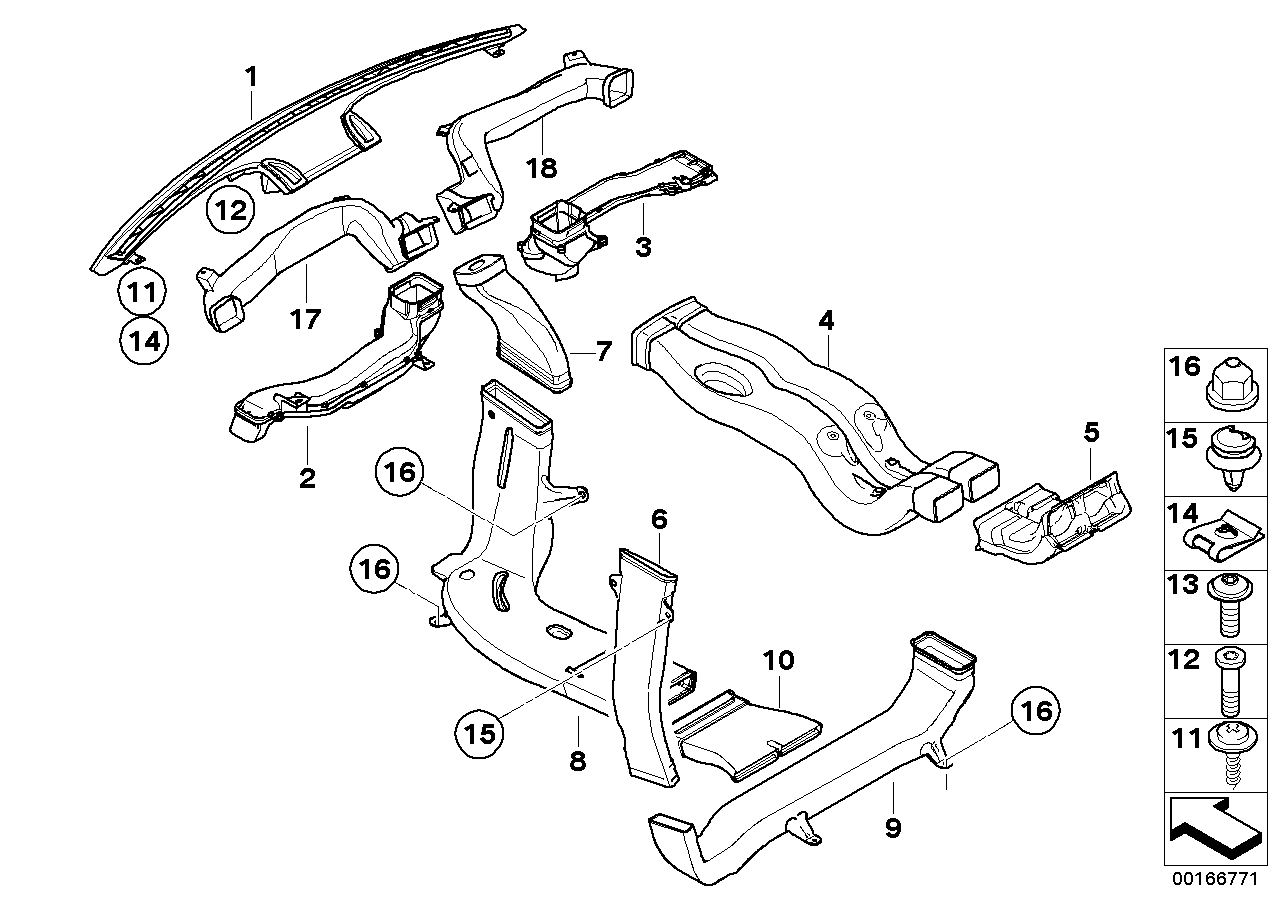 Genuine BMW 51456982419 E71 E70 Cold Air Duct Left (Inc. X5) | ML Performance EU EU Car Parts