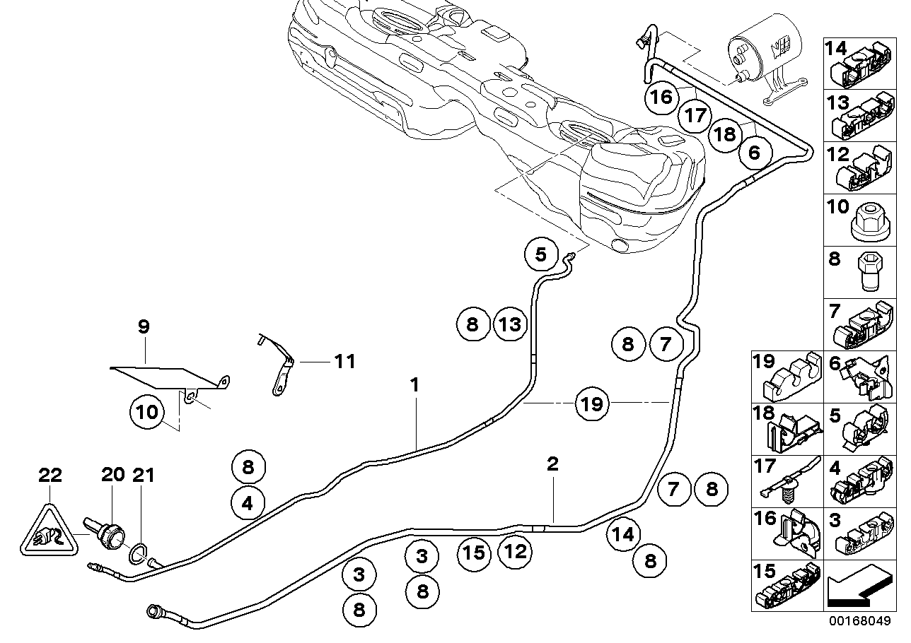 Genuine BMW 16137173850 E82 E88 Scavenge Air Line (Inc. 128i & 135i) | ML Performance EU EU Car Parts