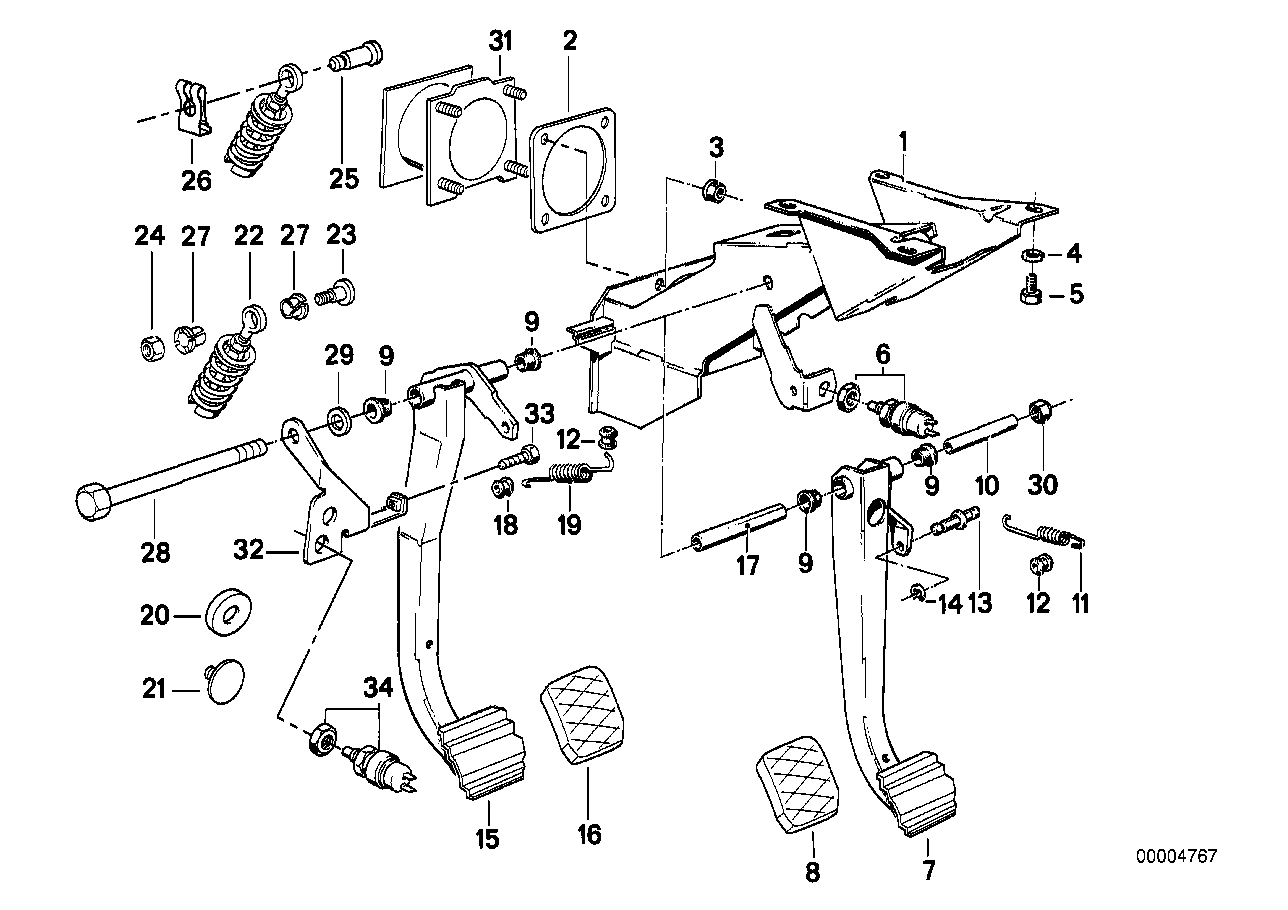 Genuine BMW 35311150407 E31 E32 E34 Fit Bolt (Inc. 318i, 525td & M5 3.6) | ML Performance EU EU Car Parts