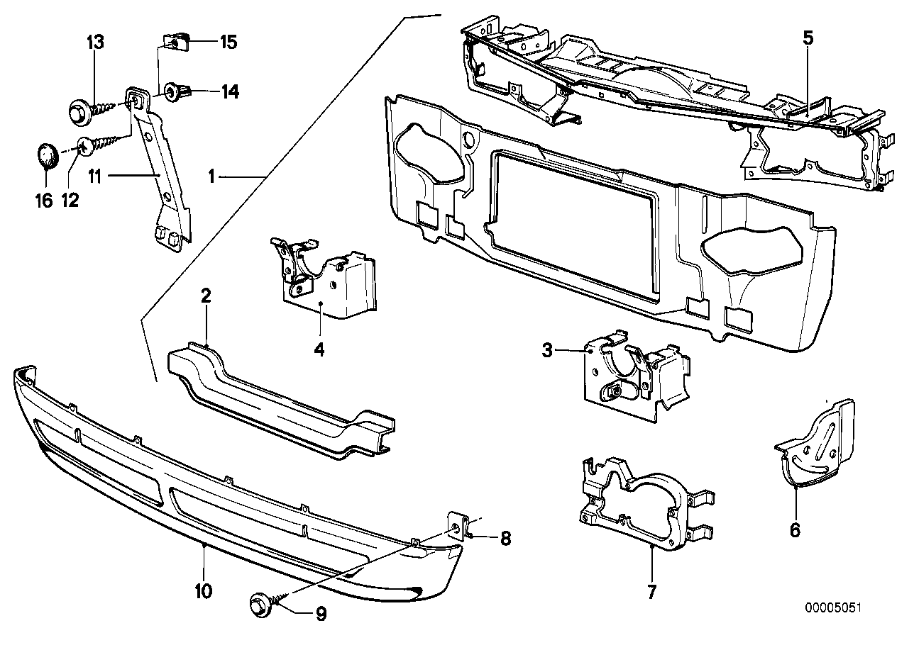 Genuine BMW 41111863003 E21 Support (Inc. 320i) | ML Performance EU EU Car Parts