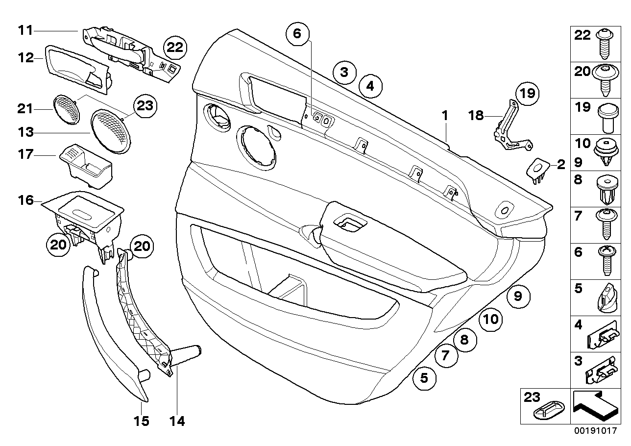 Genuine BMW 51419147659 E71 E70 TriCover, Pull Strap, Left OYSTER (Inc. X5) | ML Performance EU EU Car Parts