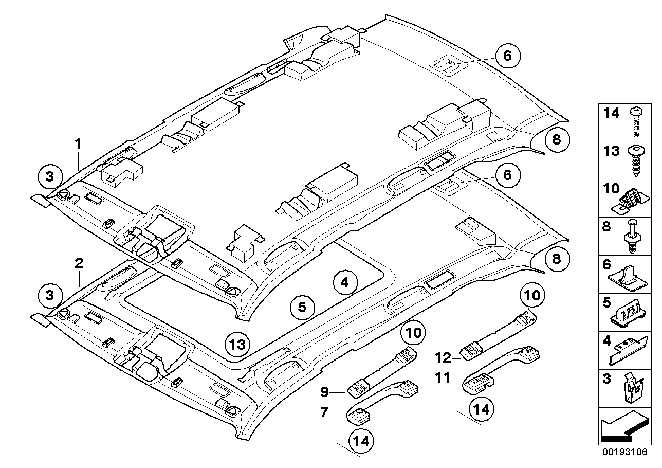 Genuine BMW 51166977714 E70 Handle Rear Right HImmELGRAU (Inc. X5) | ML Performance EU EU Car Parts