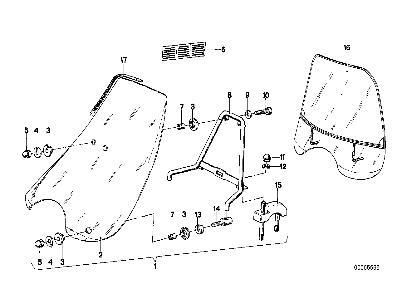 Genuine BMW 46631233608 Pin (Inc. R65, R 80 G/S) | ML Performance EU EU Car Parts