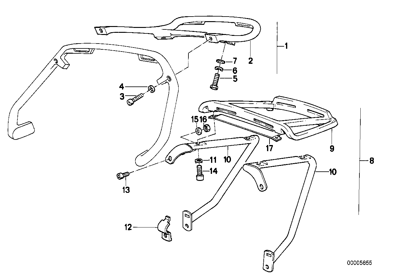 Genuine BMW 46542303467 Clamp (Inc. R 65 RT) | ML Performance EU EU Car Parts