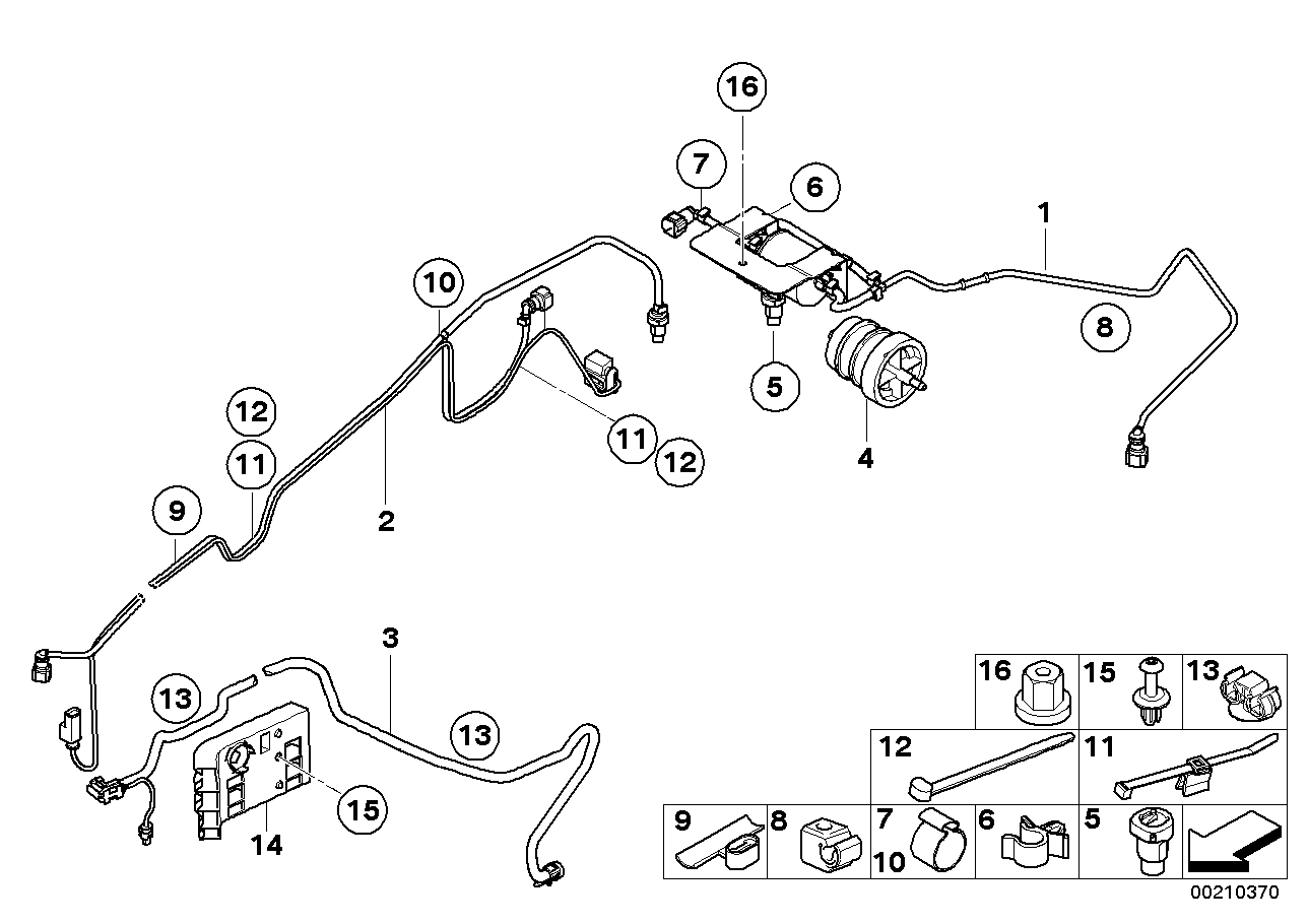 Genuine BMW 16197229911 E71 E70 Hose Clamp (Inc. X5 & X6 30dX) | ML Performance EU EU Car Parts