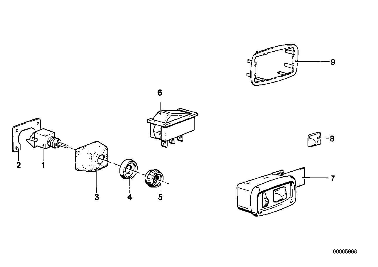 Genuine BMW 51161827204 E24 E12 E21 Trim Ring (Inc. 528i, 520i & 320i) | ML Performance EU EU Car Parts