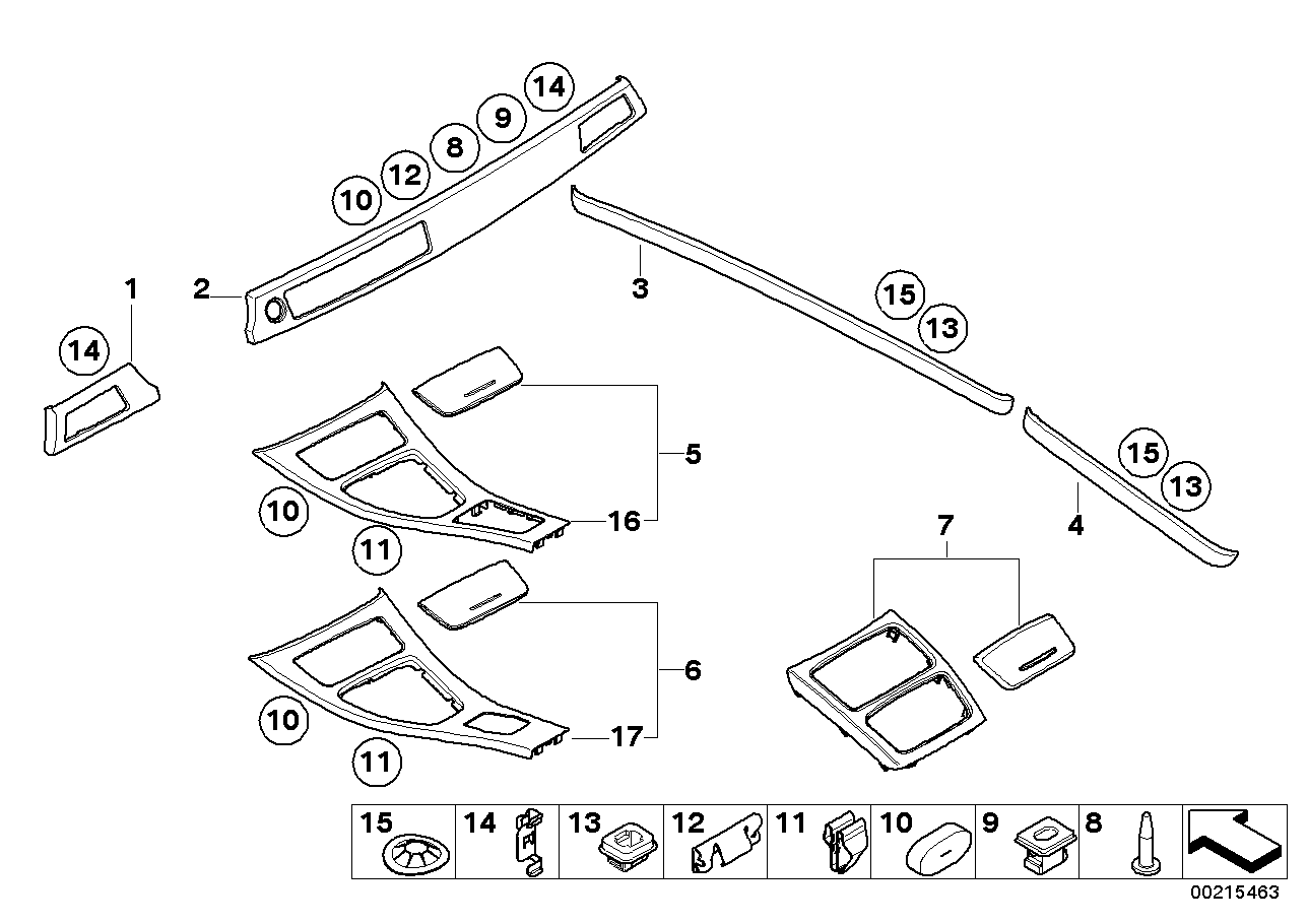 Genuine BMW 51417251232 E92 E93 Decorative Strip, Door Front Right BAMBUS ANTHR. (Inc. 318i, 325xi & 328xi) | ML Performance EU EU Car Parts