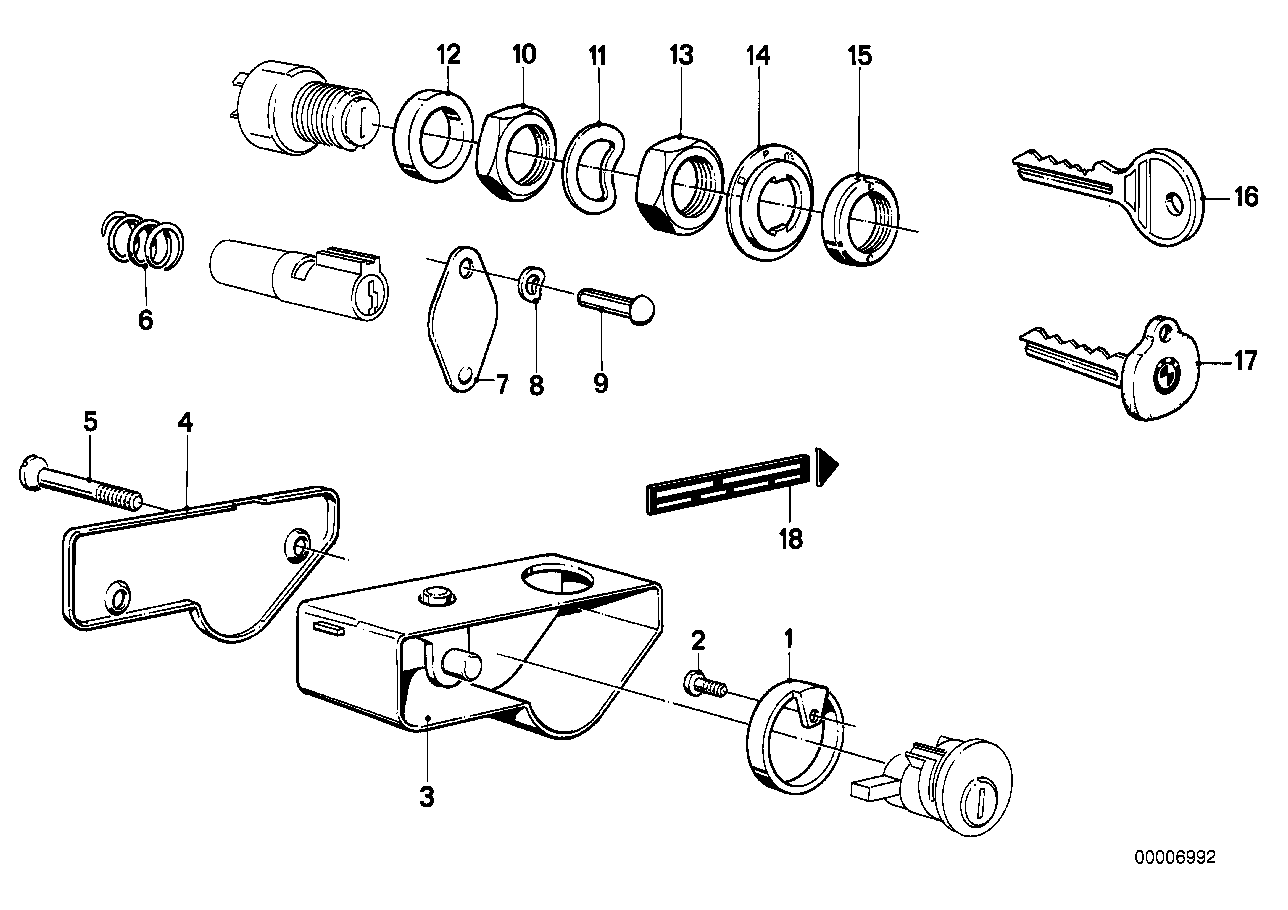 Genuine BMW 31421242397 Ring (Inc. R45, R 80 G/S & R45T/N) | ML Performance EU EU Car Parts