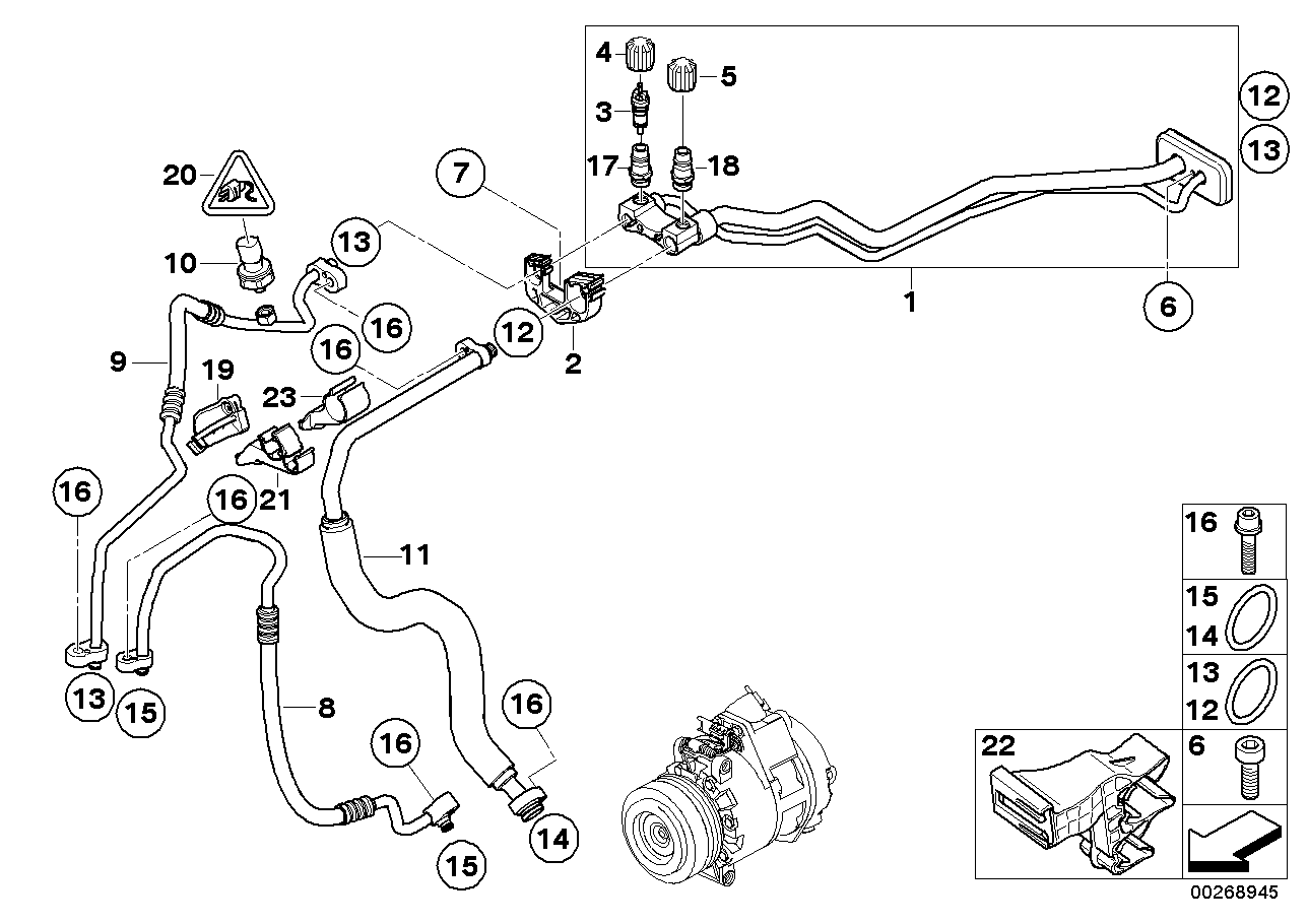 Genuine BMW 64509222724 E70 E71 Suction Pipe N55 (Inc. X5 40iX & X6) | ML Performance EU EU Car Parts