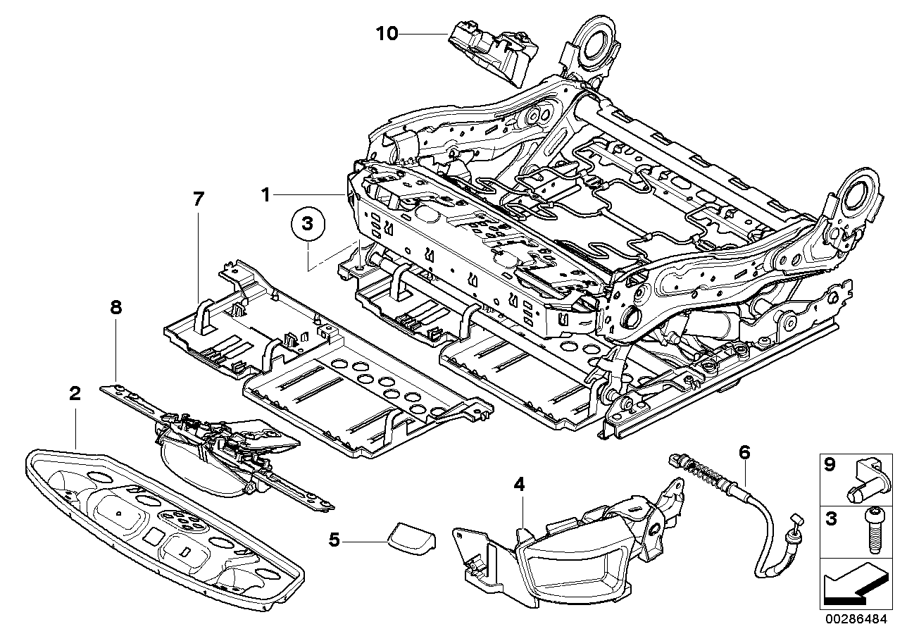 Genuine BMW 52107184349 E71 E72 E70 Left Supporting Plate (Inc. X5) | ML Performance EU EU Car Parts