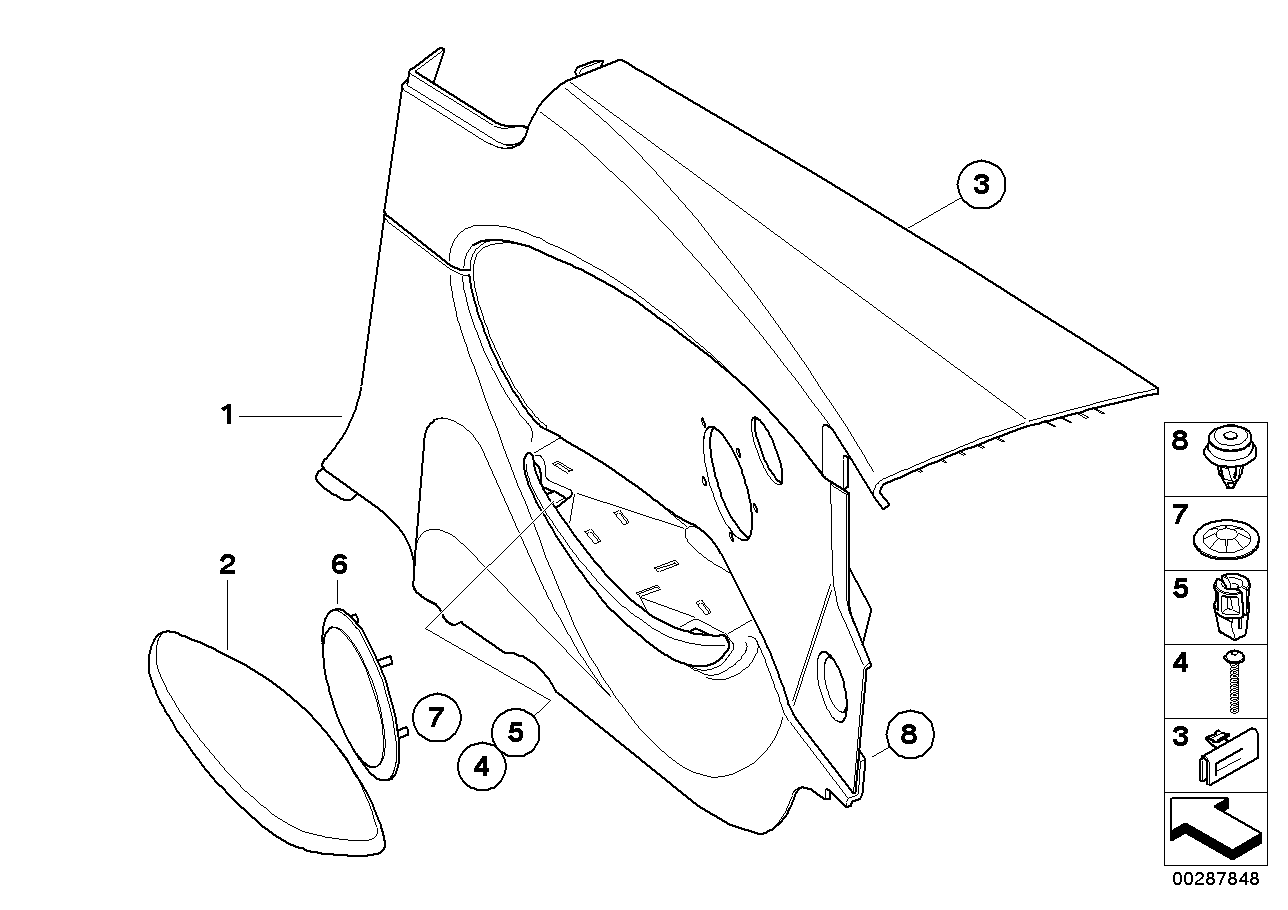 Genuine BMW 51437115451 E63 Lateral Trim Panel Leather Rear Left CREAMBEIGE (Inc. 630i & 645Ci) | ML Performance EU EU Car Parts