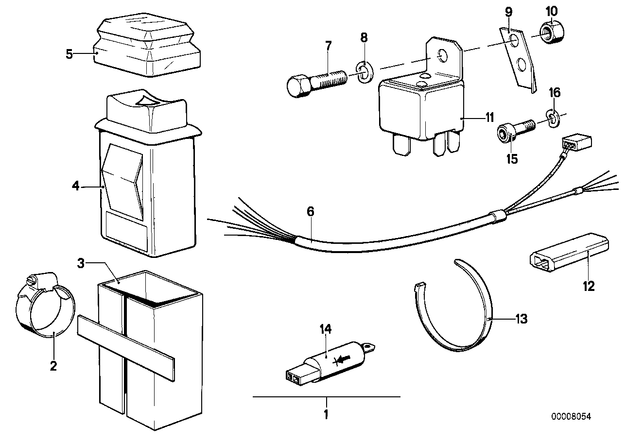 Genuine BMW 61311243644 Protection Cap (Inc. R45, R65LS & R65T) | ML Performance EU EU Car Parts