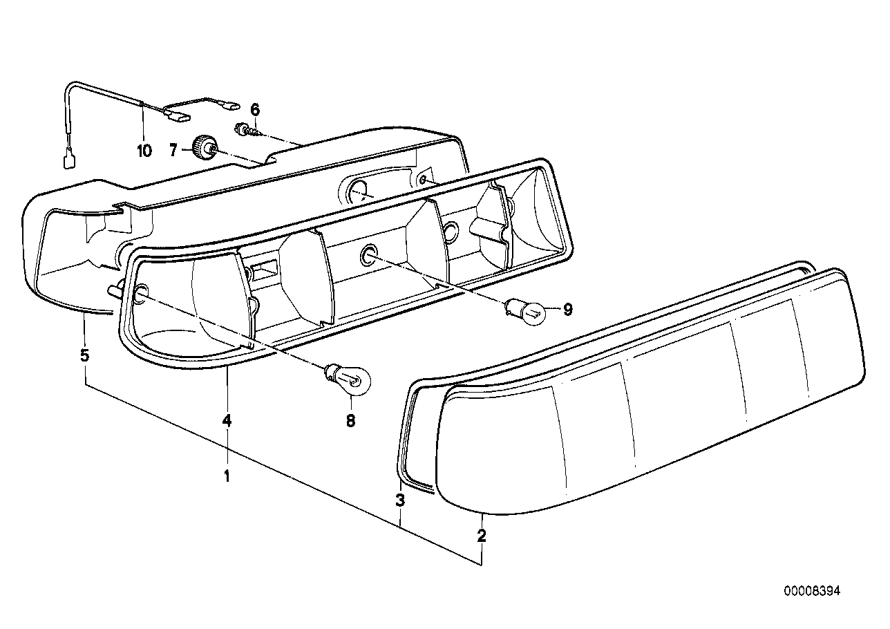Genuine BMW 63211362666 E21 Sealing Frame Right (Inc. 318, 320i & 323i) | ML Performance EU Car Parts