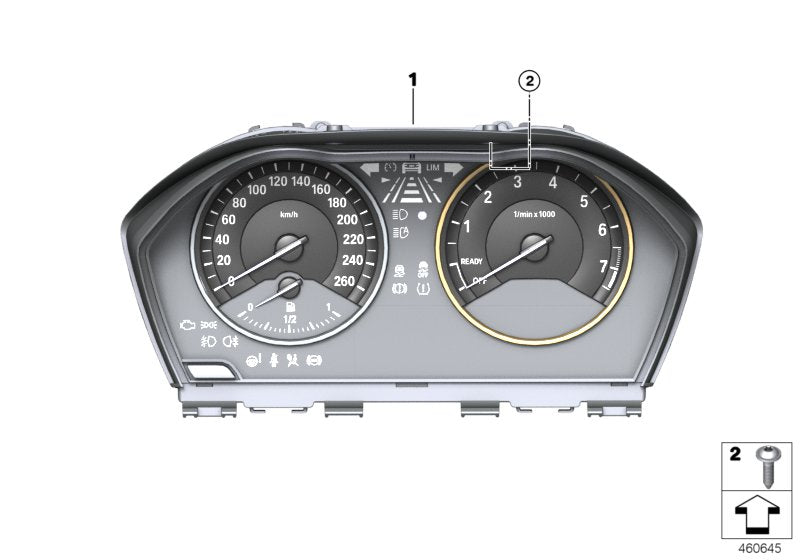 Genuine BMW 62108099603 F83 Instrument Cluster MPH (Inc. M4 CS, M4 GTS & M4) | ML Performance EU EU Car Parts